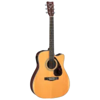 Акустическая гитара Yamaha FX370C NT 4/ 4, Dreadnought, Натуральный