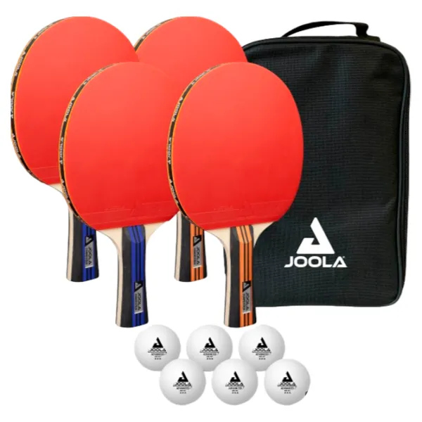 Set de palete Joola Family Advanced Pentru tenis de masă / Concav / Cauciuc photo 1
