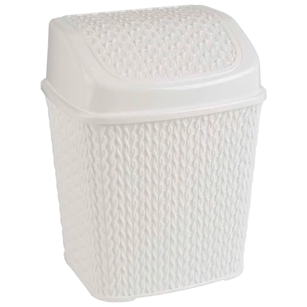 Coș de gunoi Magnus CK 017 6.5 l/ Plastic/ White photo 1