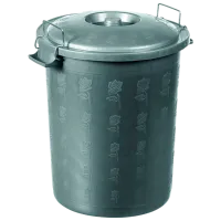 Coș de gunoi Magnus K 006/ R 23 l/ Plastic/ Gray