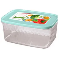 Container Bytplast Phibo Cristal 1.3 l/ Plastic/ Transparent