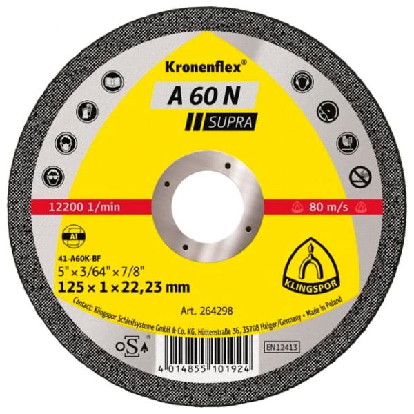 Disc debitare Klingspor 7015538  photo 1 Disc debitare Klingspor 7015538  photo 1