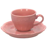 Set de căni Tognana V.Wenna Charme 80 ml/ Porțelan/ Pink