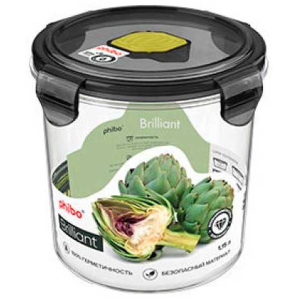Контейнер Bytplast Phibo Brilliant 1.15 л/ Пластик/ Прозрачный photo 1 Контейнер Bytplast Phibo Brilliant 1.15 л/ Пластик/ Прозрачный photo 1