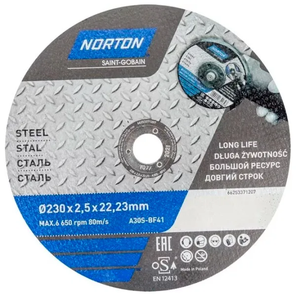 Круг отрезной Norton 6494  photo 1