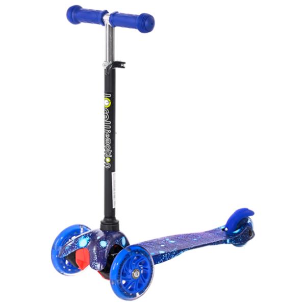 Детский трёхколёсный самокат Lorelli Mini (10390010022) 20 кг/ Синий photo 1 Детский трёхколёсный самокат Lorelli Mini (10390010022) 20 кг/ Синий photo 1