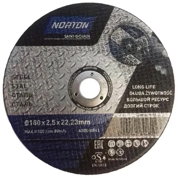 Круг отрезной Norton 6481  photo 1