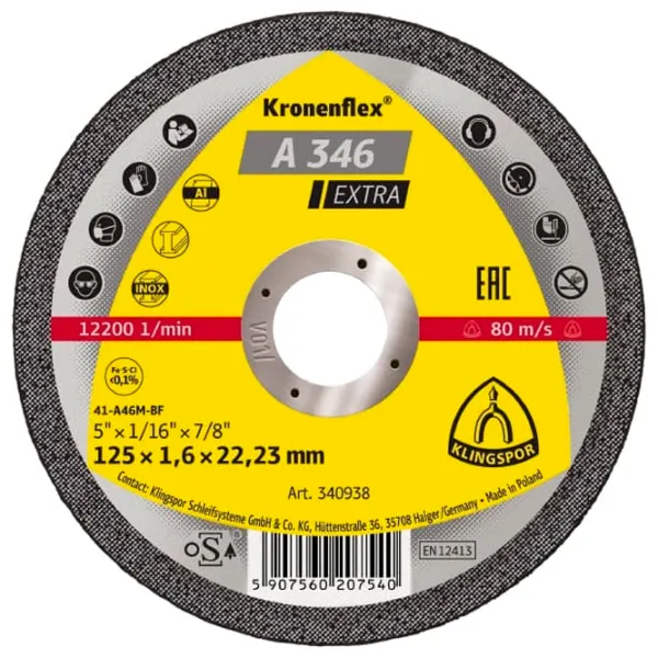 Disc debitare Klingspor 7506436  photo 1 Disc debitare Klingspor 7506436  photo 1