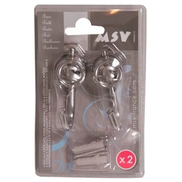 Крючки для ванной MSV 40464 Cталь photo 1