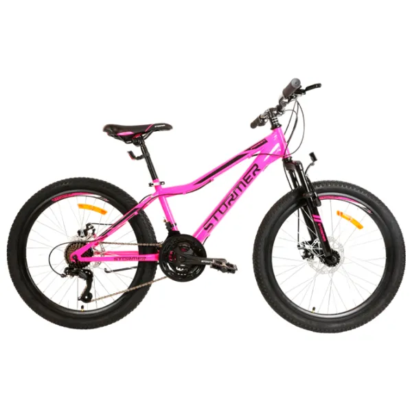 Bicicletă Stormer Forest 24" 14" Aluminiu/ Pink Black photo 1 Bicicletă Stormer Forest 24" 14" Aluminiu/ Pink Black photo 1