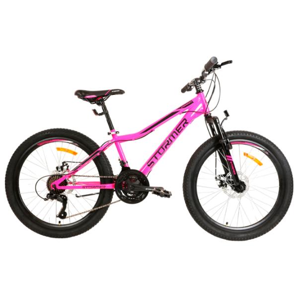Bicicletă Stormer Forest 24" 14" Aluminiu/ Pink Black photo 1 Bicicletă Stormer Forest 24" 14" Aluminiu/ Pink Black photo 1
