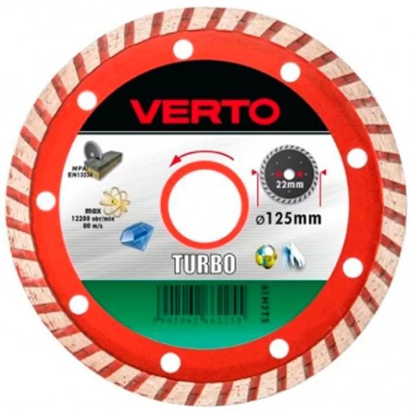 Диск алмазный сплошной Verto 61H2T5  photo 1