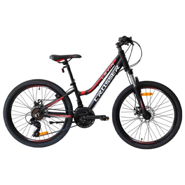 Bicicletă Crosser Levin 26" 13" Aluminiu/ Black Red photo 1