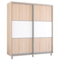Dulap Glisant Mobildor-Lux Aron 00949 220 x 60 x 210 / PAL / Stejar Sonoma
