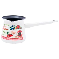 Турка Metalac 51695 0.4л / Нержавеющая сталь / Белый