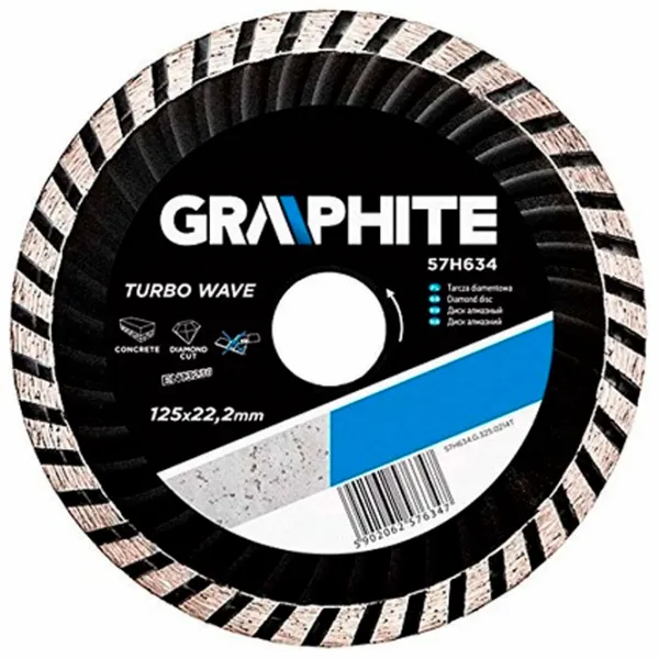 Disc diamantat continuu Graphite 57H634  photo 1 Disc diamantat continuu Graphite 57H634  photo 1