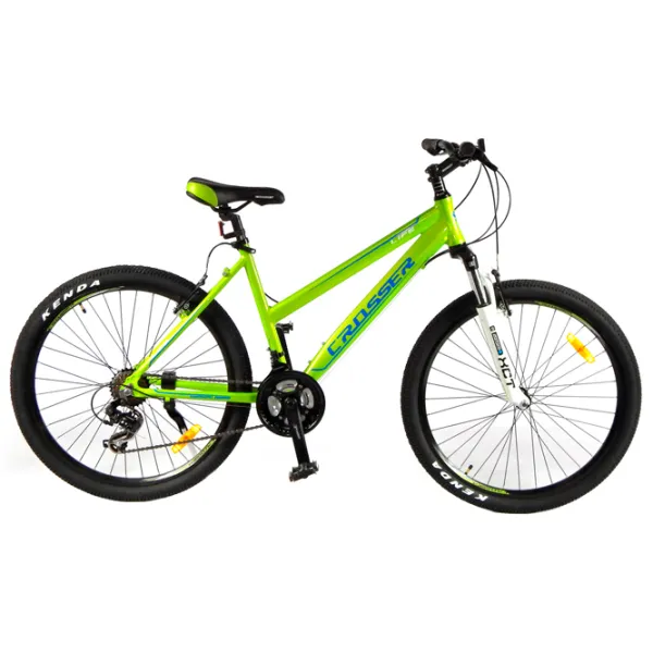 Bicicletă Crosser Legion 26" 14" Aluminiu/ Green Black photo 1