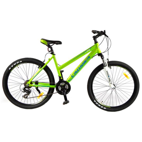 Bicicletă Crosser Legion 26" 14" Aluminiu/ Green Black photo 1