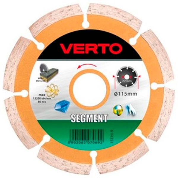 Disc diamantat segmentat Verto 61H3S1  photo 1 Disc diamantat segmentat Verto 61H3S1  photo 1
