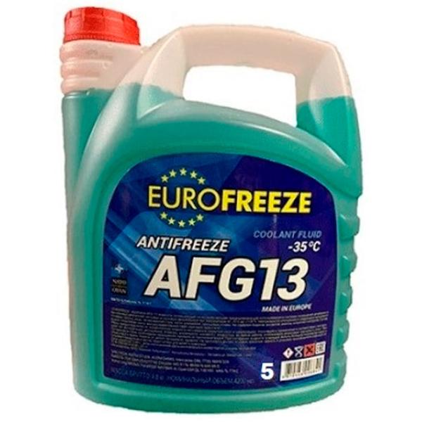 Антифриз Eurofreeze Green G13 -35 44703 5 л Зелёный photo 1 Антифриз Eurofreeze Green G13 -35 44703 5 л Зелёный photo 1