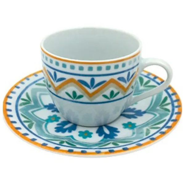 Set de căni Tognana Alhambra 200 ml/ Ceramică/ Multicolor photo 1
