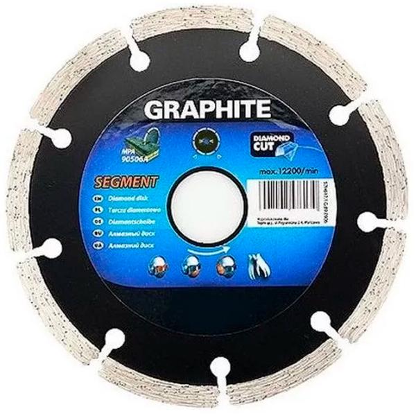 Disc diamantat segmentat Graphite 57H618  photo 1 Disc diamantat segmentat Graphite 57H618  photo 1