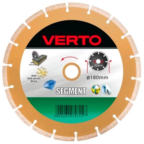 Disc diamantat segmentat Verto 61H3S8  photo 1 Disc diamantat segmentat Verto 61H3S8  photo 1
