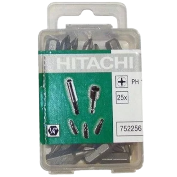 Set bituri Hitachi 752276 Cantitatea în set - 25 photo 1