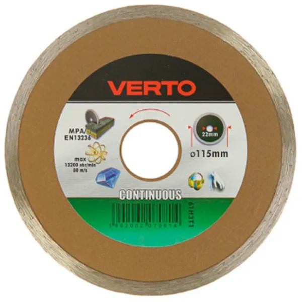 Disc diamant continuu Verto 61H3T1  photo 1