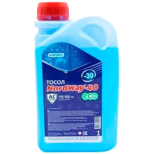 Антифриз NordWay Blue -40 Eco 4820173050215 1 л Синий photo 1 Антифриз NordWay Blue -40 Eco 4820173050215 1 л Синий photo 1