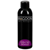 Ulei pentru masaj Magoon Indian Love Oil 100 ml/ parfum oriental/ Transparent
