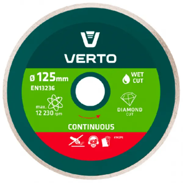 Disc diamant continuu Verto 61H2P5  photo 1 Disc diamant continuu Verto 61H2P5  photo 1