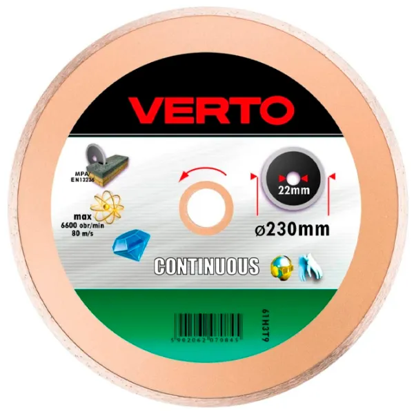 Disc diamant continuu Verto 61H3T9  photo 1