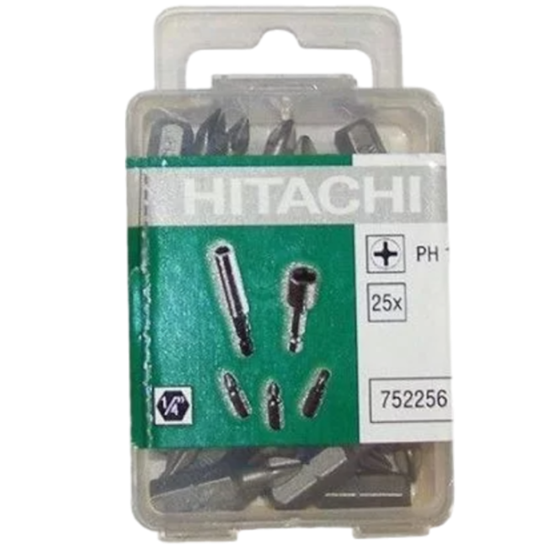 Набор бит Hitachi 752256 Количество в наборе - 25 photo 1