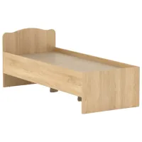 Детская кровать KompaniT 80 80 x 200 cm/ ЛДСП/ Дуб cонома