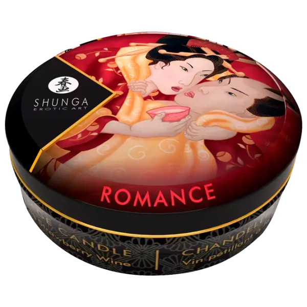 Массажная свеча Shunga Mini Romance Candle 30 мл/ Клубника/ Белый photo 1 Массажная свеча Shunga Mini Romance Candle 30 мл/ Клубника/ Белый photo 1