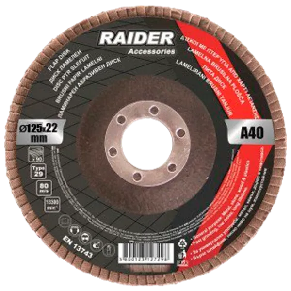 Disc de șlefuit Raider 164118 Universală photo 1
