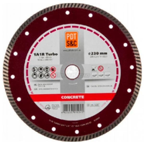 Диск алмазный сплошной PDT 810400TUNVu1А1R  photo 1