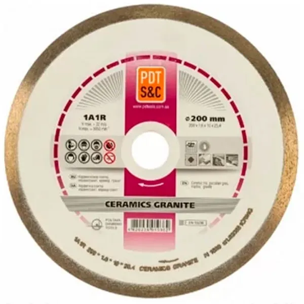Disc diamantat continuu PDT 820501CGR1A1R  photo 1