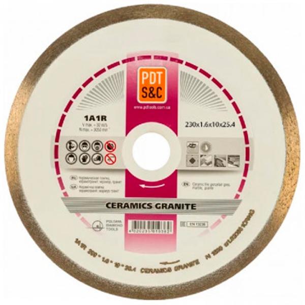 Диск алмазный сплошной PDT 820602CRMG1A1R  photo 1