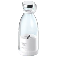 Портативный блендер Fresh Juice Mini Fruit Белый