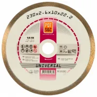 Диск алмазный сплошной PDT 830600UNVu1A1RSS/C3 