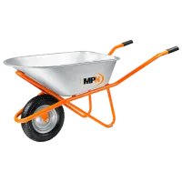 Тачка Классическая MPN 11412 90 л/ Серебристый