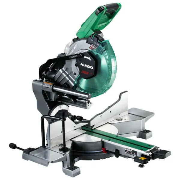 Торцовочная пила Hikoki C3610DRAW4Z 255 мм/ Зелёный photo 1