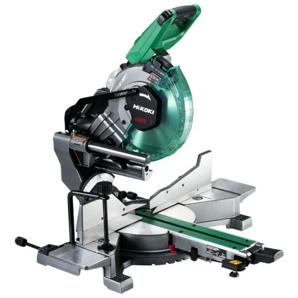 Торцовочная пила Hikoki C3610DRAW4Z 255 мм/ Зелёный photo 1