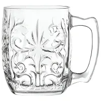 Set de căni RCR Tattoo Mule 350 ml/ Cristal/ Transparent