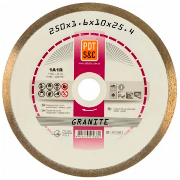 Disc diamantat continuu PDT 820701CGR1A1R  photo 1