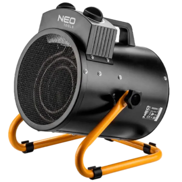 Тепловая пушка Электрическая NEO Tools 52435 2000 Вт/ 50 м²/ 330 м³/ ч photo 1