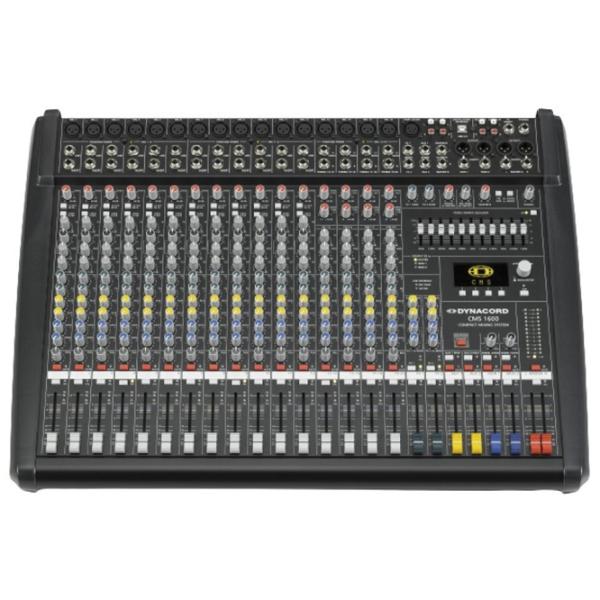 Миксер аналоговый Dynacord CMS 1600-3 активный/ 15 Гц - 70 кГц/ Черный photo 1