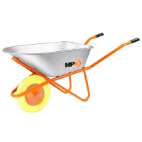 Тачка Классическая MPN 12964 90 л/ Серебристый